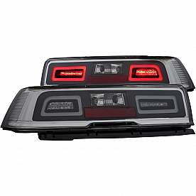 ANZO USA Tail Light Assembly LED&nbsp;Stock&nbsp;Smoke&nbsp;Set Of 2 - 321321