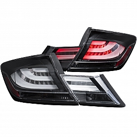 ANZO USA Tail Light Assembly LED&nbsp;Stock&nbsp;Clear&nbsp;Set Of 2 - 321323
