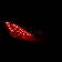 ANZO USA Tail Light Assembly LED Stock Red Smoke Set Of 2 - 321332