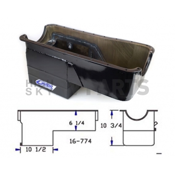 Canton Racing Wet Sump Oil Pan - 16-774-5