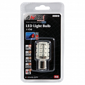 ANZO USA Backup Light Bulb&nbsp;Red 24-LED - 809018