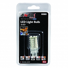 ANZO USA Brake Light Bulb Red 30-LED - 809051
