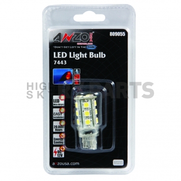ANZO USA Tail Light Bulb 18-LED White Single - 809055