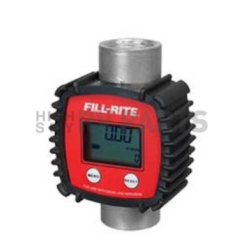 Fill Rite by Tuthill Flow Meter - Electronic 3 To 26 Gallons Per Minute - FR1118A10