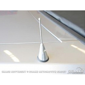 Drake Automotive Clear Anodized Billet Antenna - AR3Z-18813-BL