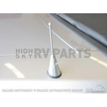 Drake Automotive Clear Anodized Billet Antenna - AR3Z-18813-BL