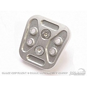 Drake Automotive Parking Brake Pedal Pad Aluminum - MO-180003-E