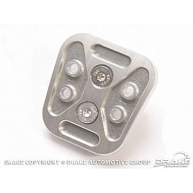 Drake Automotive Parking Brake Pedal Pad Aluminum - MO-180003-E