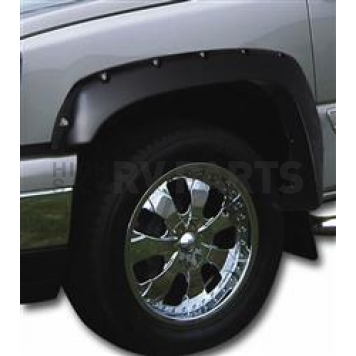 TrailFX Fender Flare - Black ABS Smooth Thermoplastic  Set Of 4 - FFG3005S