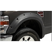 TrailFX Fender Flare - Black ABS Smooth Thermoplastic  Set Of 4 - FFF3005S