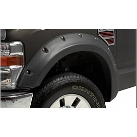 TrailFX Fender Flare - Black ABS Smooth Thermoplastic  Set Of 4 - FFF3005S