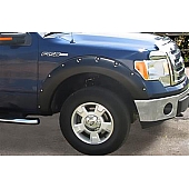 TrailFX Fender Flare - Black ABS Smooth Thermoplastic  Set Of 4 - FFF3002S
