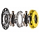 Advanced Clutch Set Diaphragm Solid 6 Paddle - T1R-F01