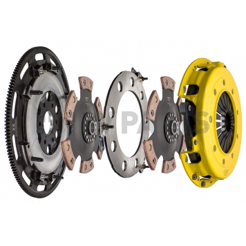 Advanced Clutch Set Diaphragm Rigid Dual 6 Paddle - T3R-F07-3