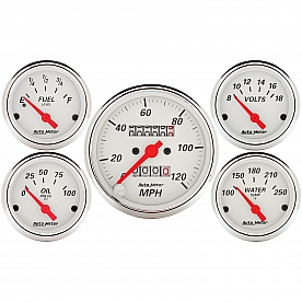 AutoMeter Direct Fit 5 Gauge Kit - 1300