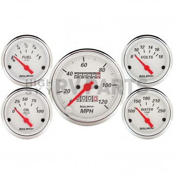 AutoMeter Direct Fit 5 Gauge Kit - 1300