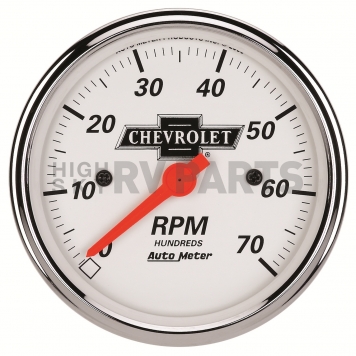 AutoMeter Chevy Vintage Tachometer Gauge - 1398-00408-1