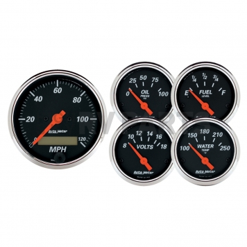 AutoMeter Direct Fit 5 Gauge Kit - 1421