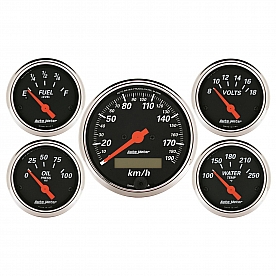 AutoMeter Direct Fit 5 Gauge Kit - 1421-M