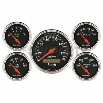 AutoMeter Direct Fit 5 Gauge Kit - 1421-M