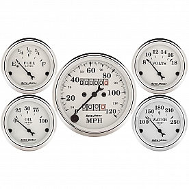 AutoMeter Direct Fit 5 Gauge Kit - 1601
