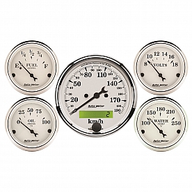 AutoMeter Direct Fit 5 Gauge Kit - 1602-M