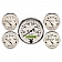 AutoMeter Direct Fit 5 Gauge Kit - 1602-M