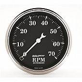 AutoMeter Old Tyme Black Series Electric Tachometer Gauge - 1798