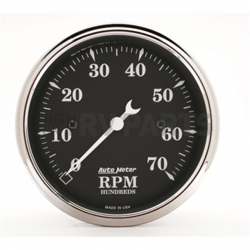 AutoMeter Old Tyme Black Series Electric Tachometer Gauge - 1798