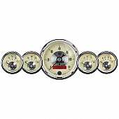 AutoMeter Direct Fit 5 Gauge Kit - 2000