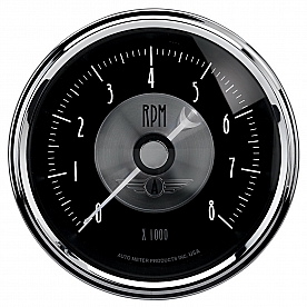 AutoMeter Prestige Black Diamond Electric Tachometer Gauge - 2096