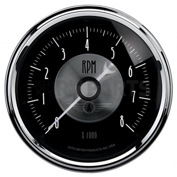 AutoMeter Prestige Black Diamond Electric Tachometer Gauge - 2096