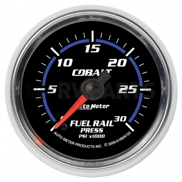 AutoMeter Fuel Rail Pressure Gauge - 6186-6