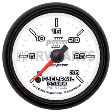 AutoMeter Fuel Rail Pressure Gauge - 7586-1