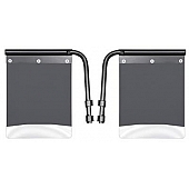 Husky Liner Mud Flap - Black Matte Textured Thermoplastic Olefin Set Of 2 - 17005