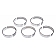 Clevite Engine Crankshaft Main Bearing Set - MS-2382PC-.25MM