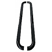 TrailFX Nerf Bar 4 Inch Black Powder Coated Steel - A1002B