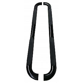 TrailFX Nerf Bar 4 Inch Black Powder Coated Steel - A1002B