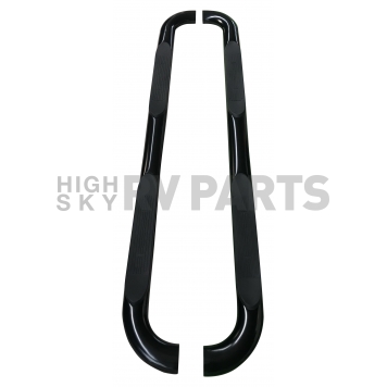TrailFX Nerf Bar 4 Inch Black Powder Coated Steel - A1002B
