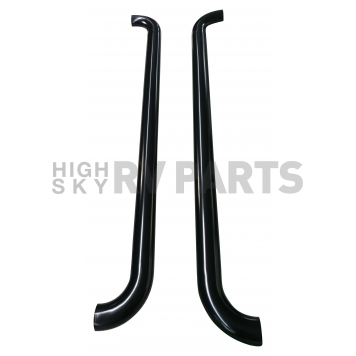 TrailFX Nerf Bar 4 Inch Black Powder Coated Steel - A1002B-1
