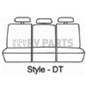 Covercraft Custom Canine Covers Seat Protector - DSC3025TP