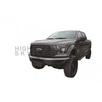 TrailFX TFX Front LD Bumper 1-Piece Design Steel Titanium Black - FLDB002TI