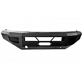 TrailFX TFX Front HD Bumper 1-Piece Design Steel Titanium Black - FHDB006TI