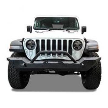 TrailFX TFX Jeep Products Bumper 1-Piece Design Steel Black - JL01T
