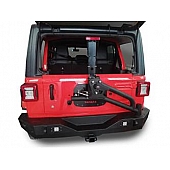 TrailFX TFX Jeep Products Bumper 1-Piece Design Steel Black - JL03T