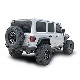 TrailFX TFX Jeep Products Bumper 1-Piece Design Steel Black - JL06T