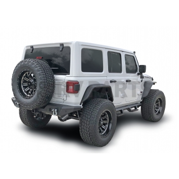 TrailFX TFX Jeep Products Bumper 1-Piece Design Steel Black - JL06T
