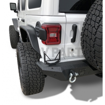 TrailFX TFX Jeep Products Bumper 1-Piece Design Steel Black - JL06T-2