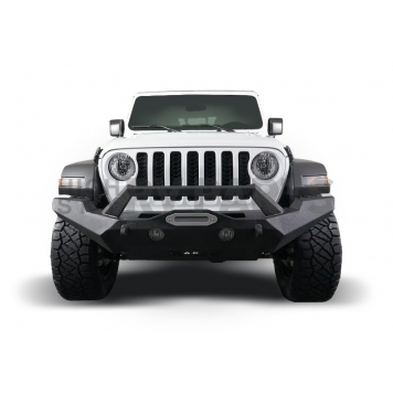 TrailFX TFX Jeep Products Bumper 1-Piece Design Steel Black - JL07T-2