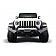 TrailFX TFX Jeep Products Bumper 1-Piece Design Steel Black - JL07T